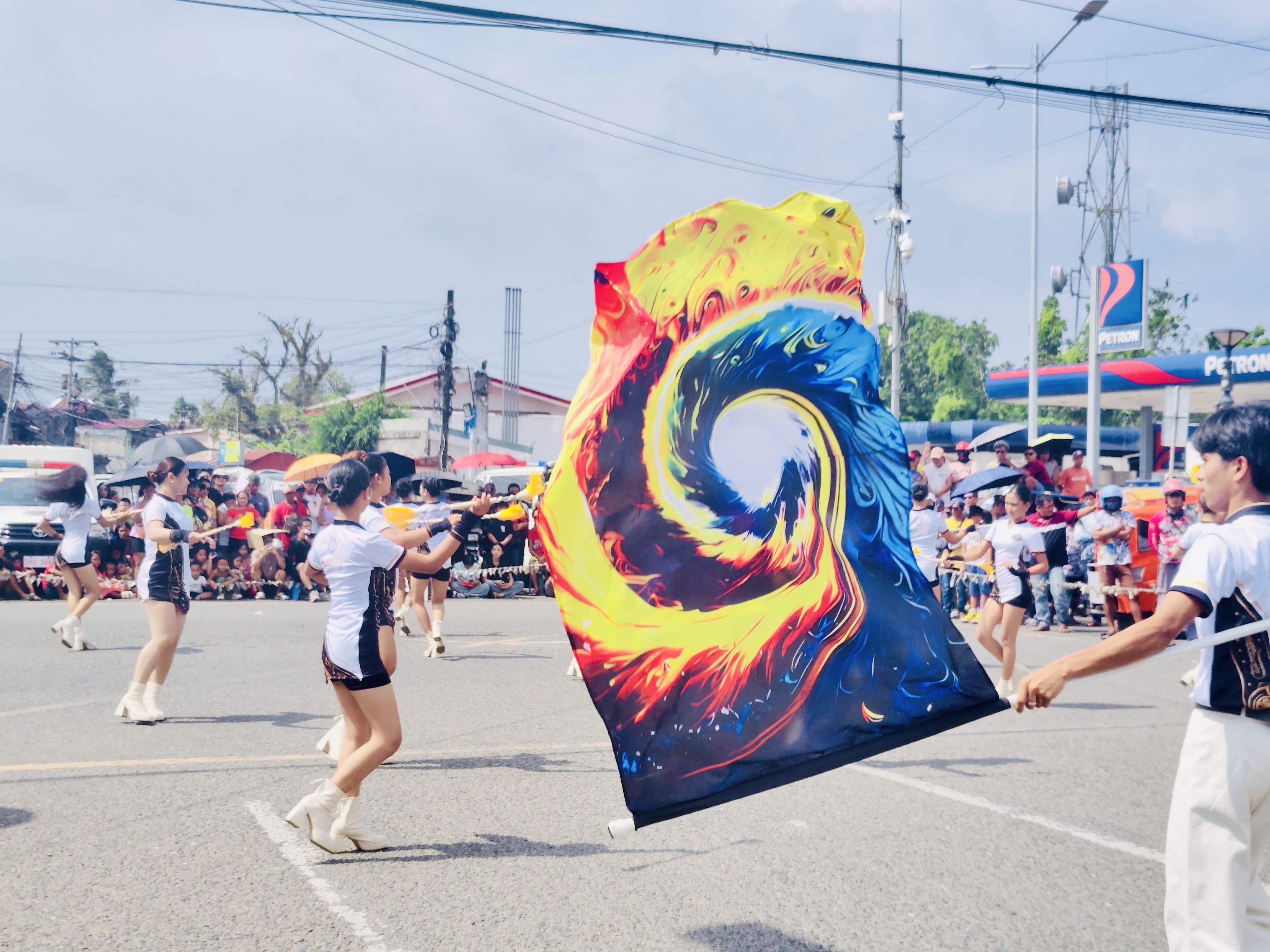 Hadang festival civic parade