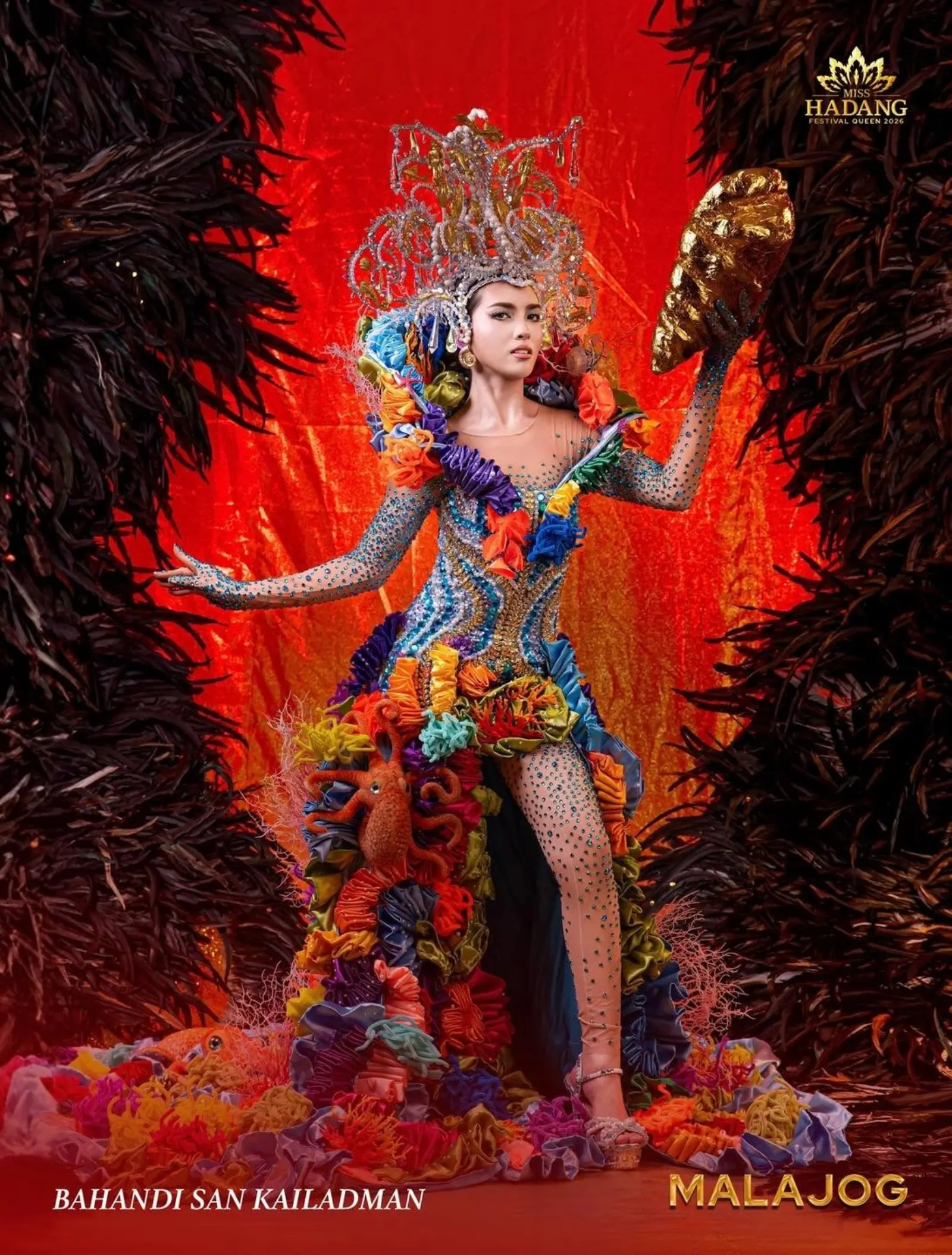 Chrisma Paula P. Rojo in Bahandi san Kailadman, Festival Costume Competition, Hadang Festival 2026