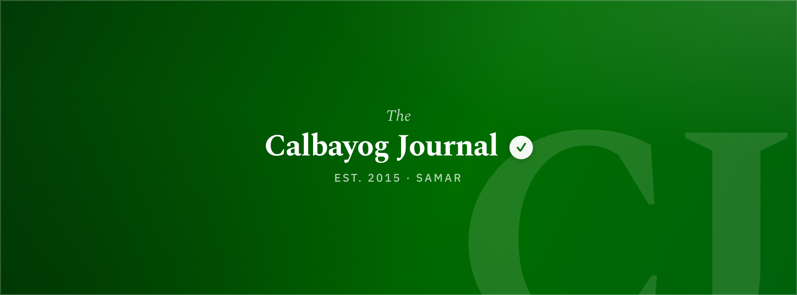Calbayog Journal
