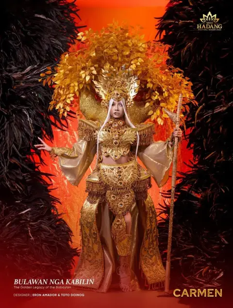 Via Dinessa P. Obong in Bulawan nga Kabilin, Opening Ceremonies and Miss Hadang Pre-Pageant Night