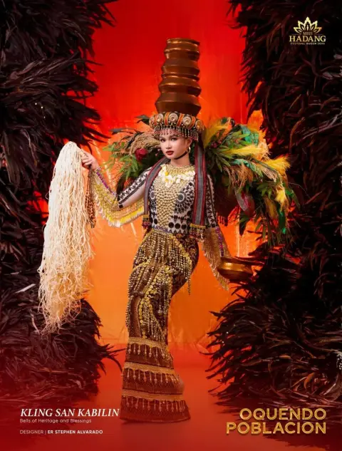 Ma. Alexa G. Galitan in Kling san Kabilin, Opening Ceremonies and Miss Hadang Pre-Pageant Night