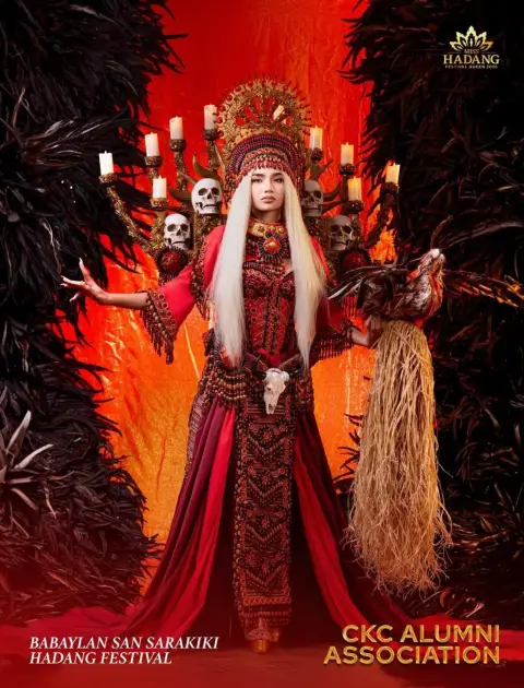 Cindy Claire L. Pantillo in Babaylan san Sarakiki Hadang Festival, Opening Ceremonies and Miss Hadang Pre-Pageant Night