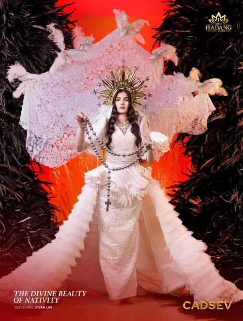 Esther L. Braid in The Divine Beauty of Nativity, Opening Ceremonies and Miss Hadang Pre-Pageant Night
