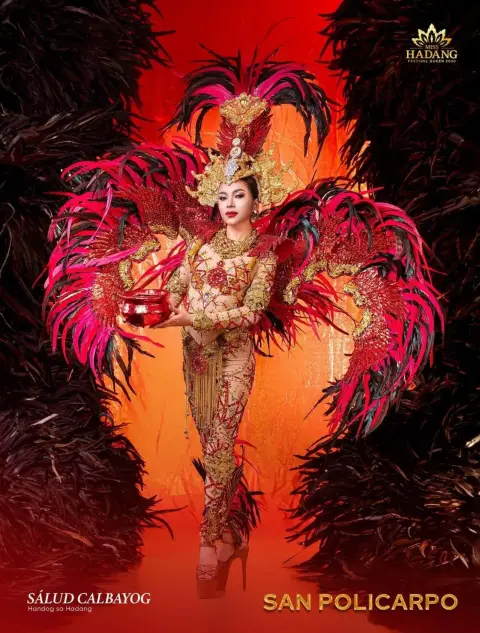 Phoebe Heart D. Casiracan in Salud Calbayog, Opening Ceremonies and Miss Hadang Pre-Pageant Night