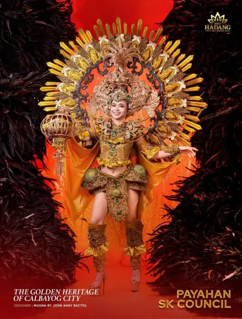 Princess Dianne C. Orquin in The Golden Heritage of Calbayog City, Opening Ceremonies and Miss Hadang Pre-Pageant Night