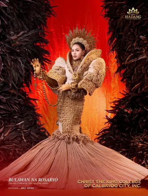 Athea Jelaine P. Ortega in Bulawan na Rosaryo, Opening Ceremonies and Miss Hadang Pre-Pageant Night