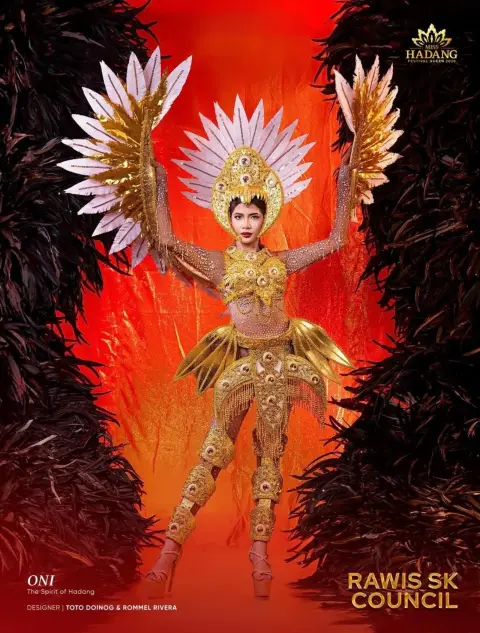 Ashley Nicole Titoy in Oni, Opening Ceremonies and Miss Hadang Pre-Pageant Night