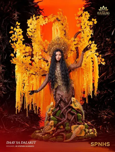 Micah Sheen Comilan in Daay sa Dalakit, Opening Ceremonies and Miss Hadang Pre-Pageant Night
